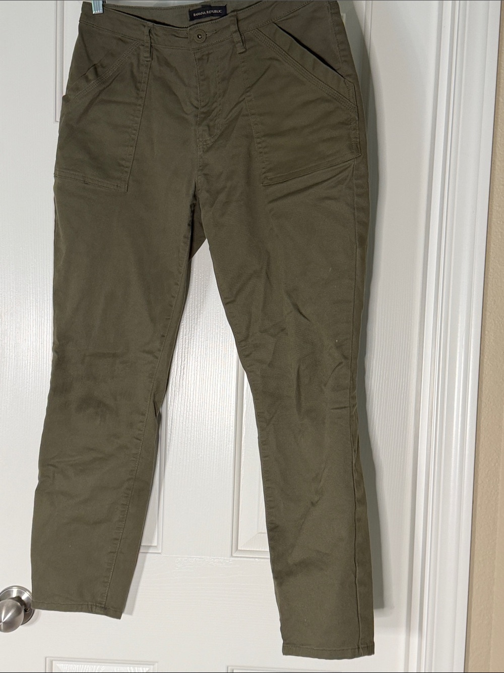 Banana Republic Olive Green Utility Pants